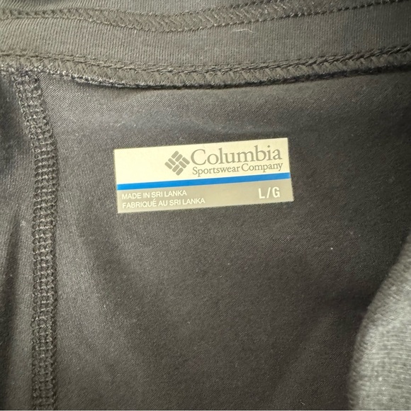 Columbia Performance Fit Capri Pants Black Size Large NWT Activewear - Picture 2 of 12